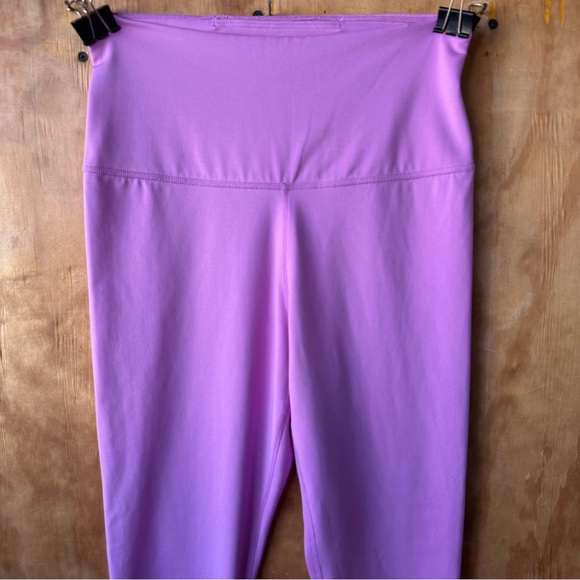 Nike Dri-Fit Light Purple HIgh Waist Mesh Detail Legging Tights - Picture 5 of 12